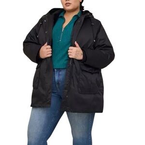 Torrid Parka Black Puffer Jacket
